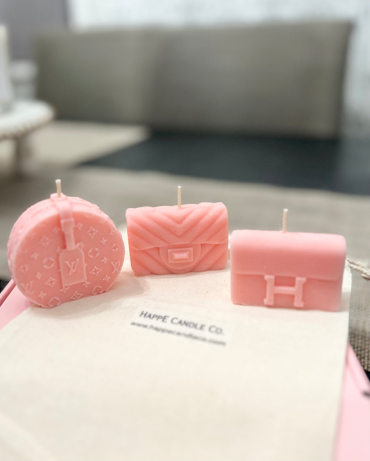 Miniature Designer Bag Scented Candles