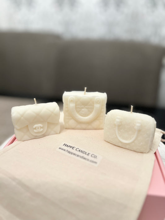 Miniature Designer Bag Scented Candles